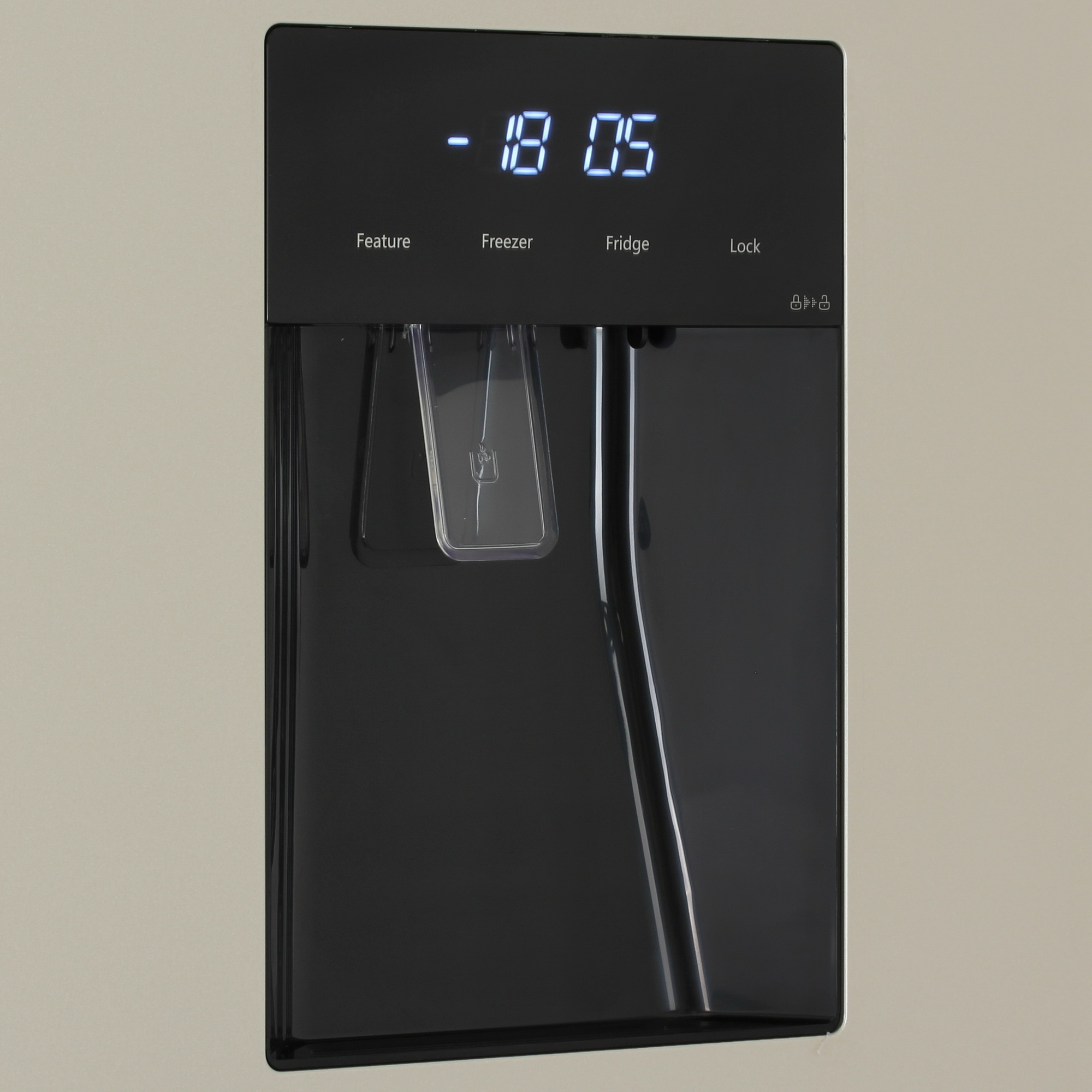 9069187 Холодильник Side by Side   Nordfrost RFS 484D NFH золотистый STDN-0023742 - Вид №11