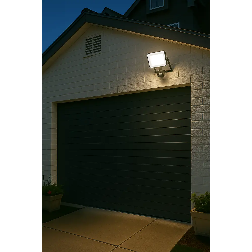 OSRAM LED-прожектор уличный 50Вт с датчиком движения, нейтральный белый свет 89438702 STLM-1563390 - Вид №8