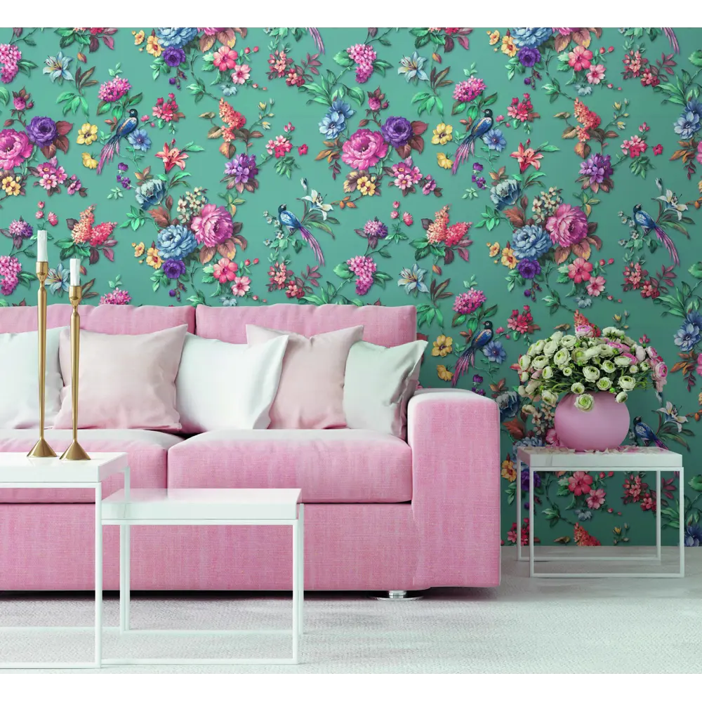 Обои флизелиновые Артекс Вивьен синие 1.06 м 10686-05 STLM-2144112 - Вид №2