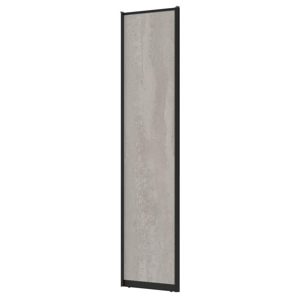 Дверь-купе KONSENSA 225.5x60.4 см МДФ цвет бетон профиль черный STLM-2187073 - Вид №2