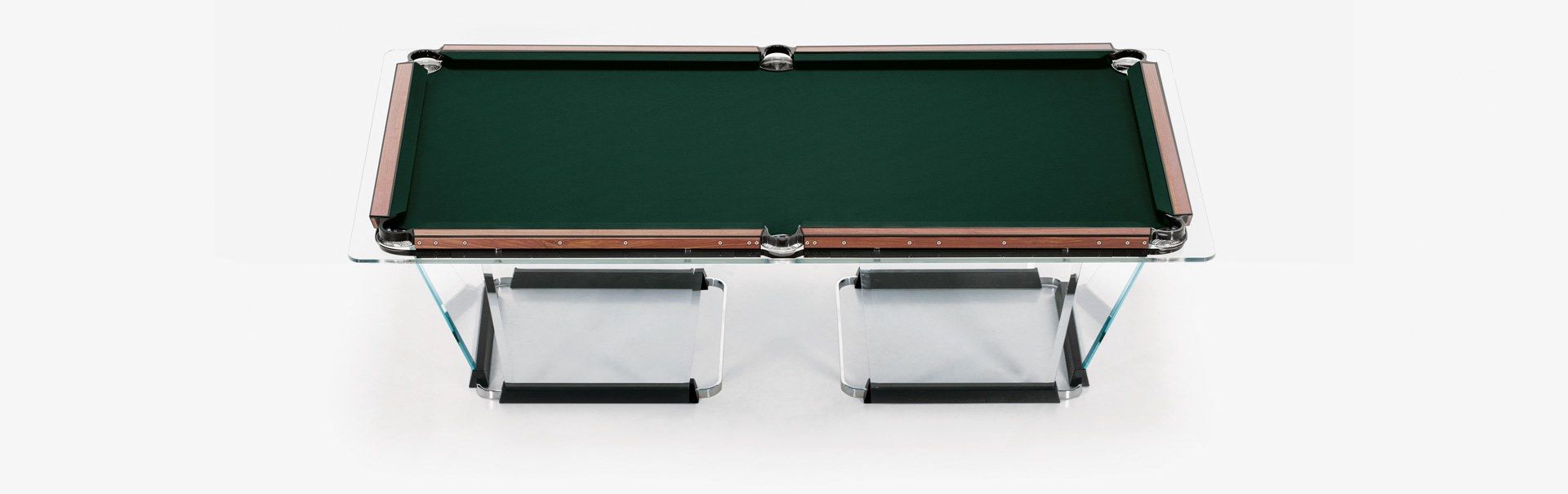 Бильярдный стол из закаленного стекла с грецкими орехами Teckell T1.3 ARCH-00109158 - Вид №20