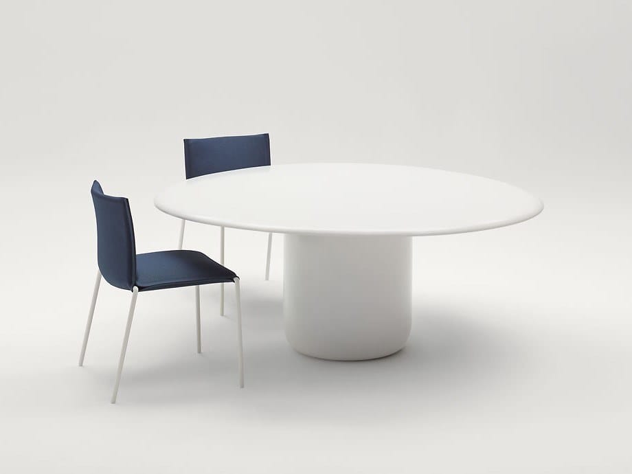 Стальной круглый садовый стол Paola Lenti GON ARCH-00069485