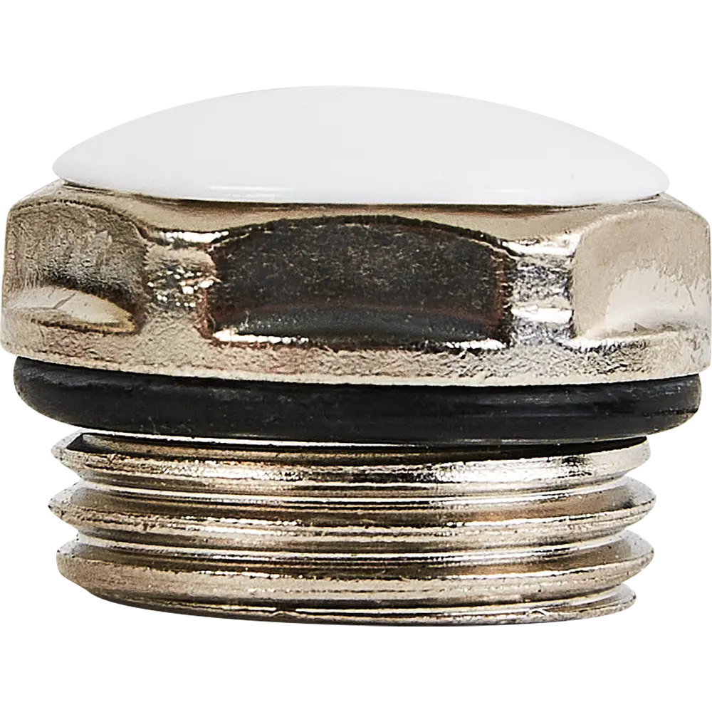 Заглушка для радиатора Rifar 1/2" латунь белая STLM-2051211 - Вид №1