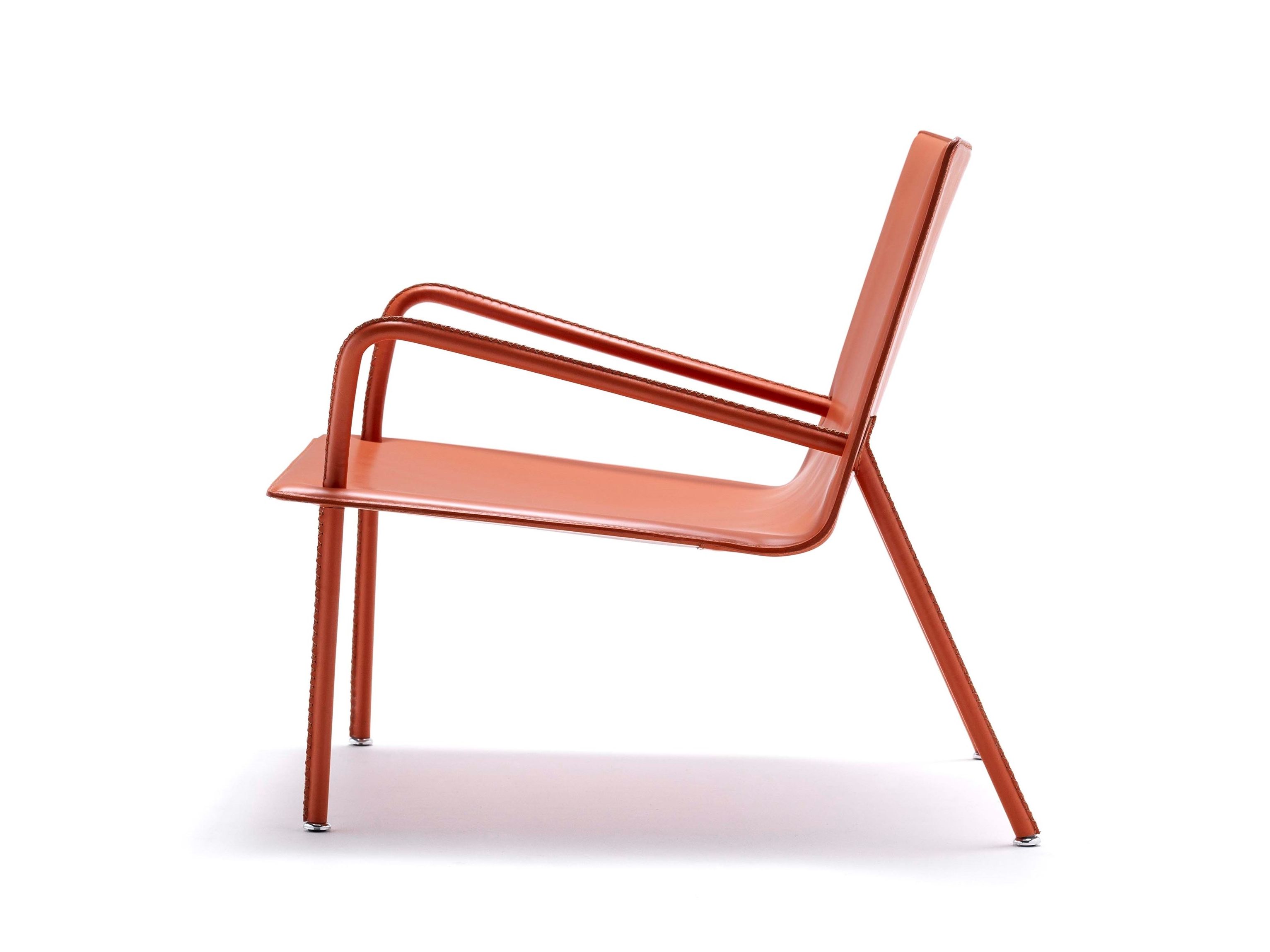 Кожаное кресло с подлокотниками Fasem Lys ARCH-00091681 - Вид №2