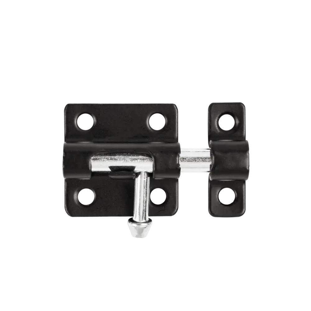 Шпингалет Ajax ЗТ-4 сталь цвет черный STLM-2034138