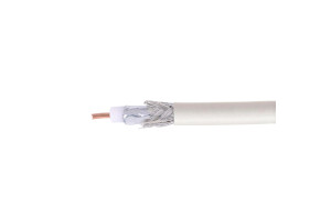 16206299 Коаксиальный кабель 75 Ом, 64%, 1мм, медь, 100м, белый RG-6U-CU-2 Cablexpert