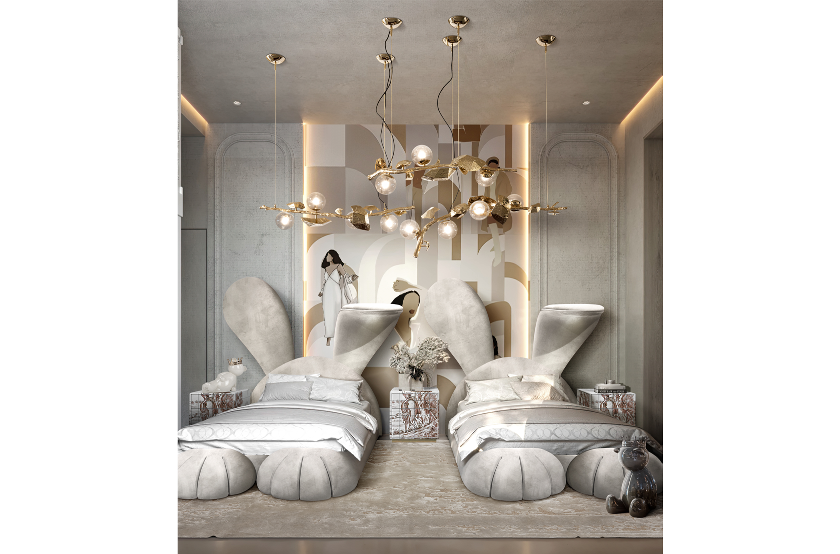 CIST507 Детская односпальная кровать Мистер Банни Circu  - Вид №4