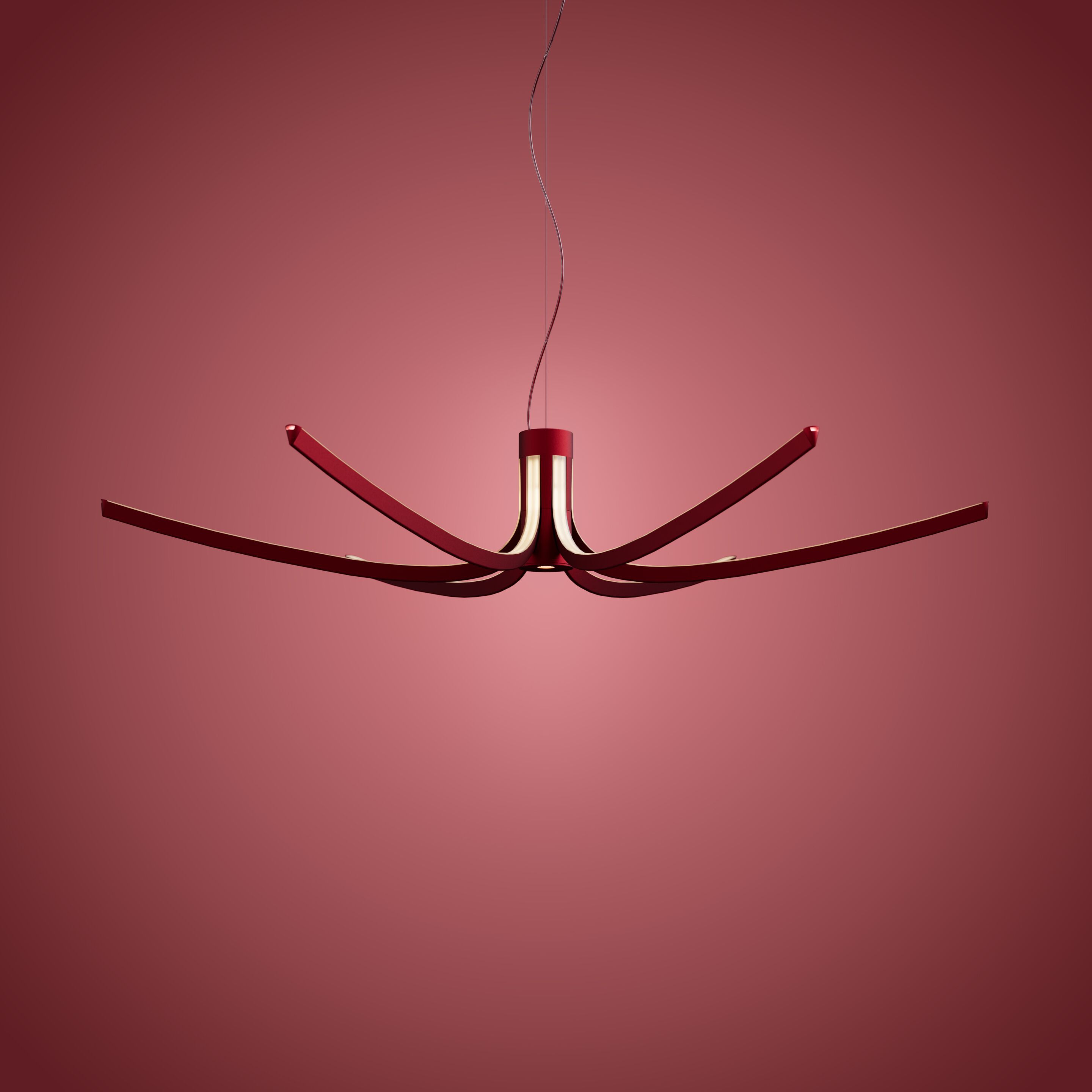 Алюминиевый подвесной светильник Foscarini Asteria ARCH-00036475 - Вид №3