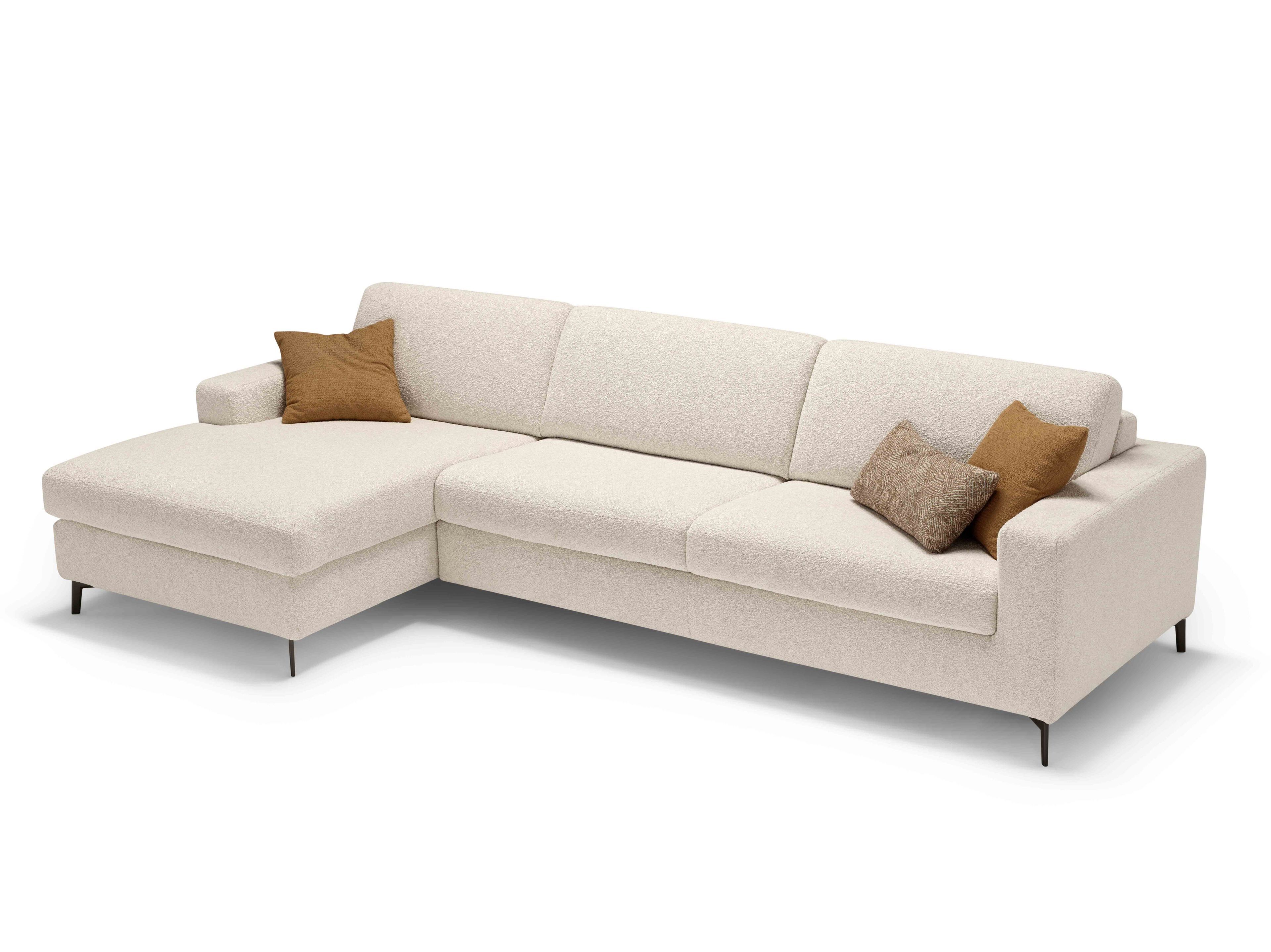 Тканевый раскладной диван-кровать с полуостровом Dienne Salotti Views II ARCH-00059751