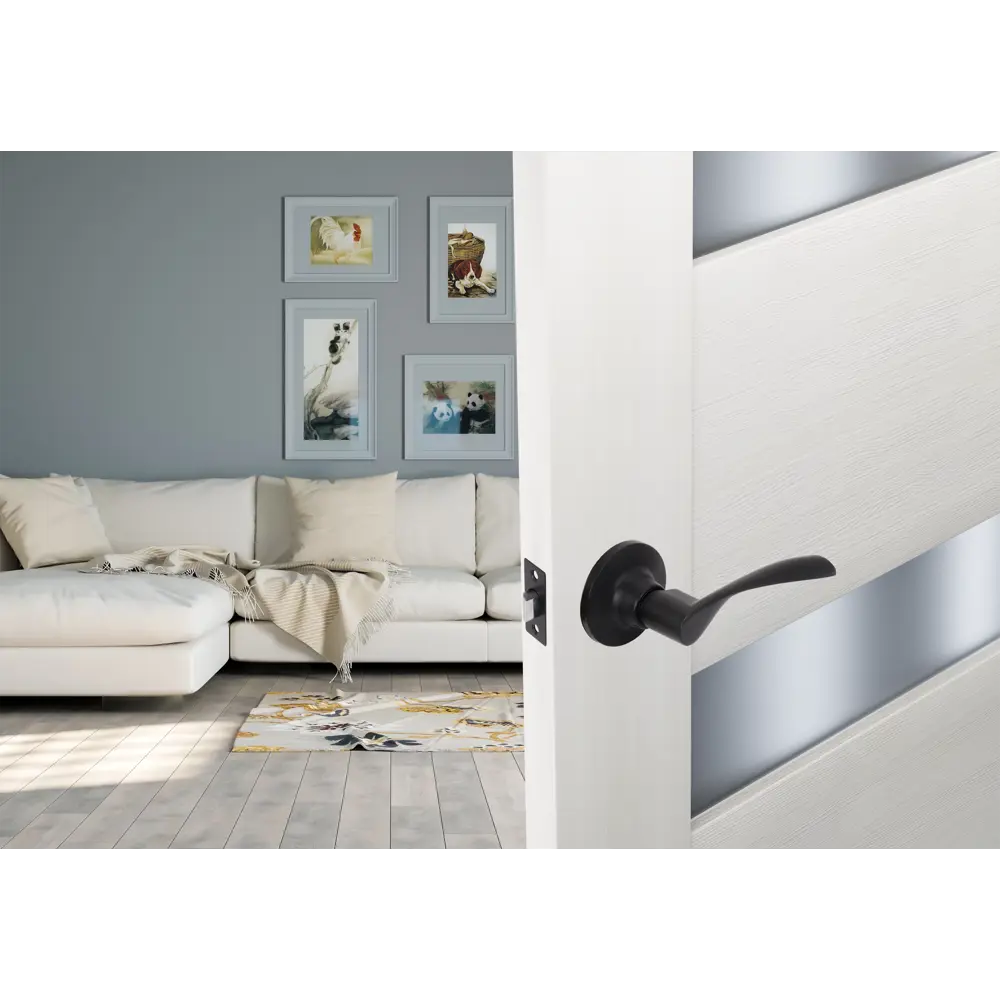 Ручка-защелка EDSON для межкомнатных дверей 89382190 STLM-1492838 - Вид №4