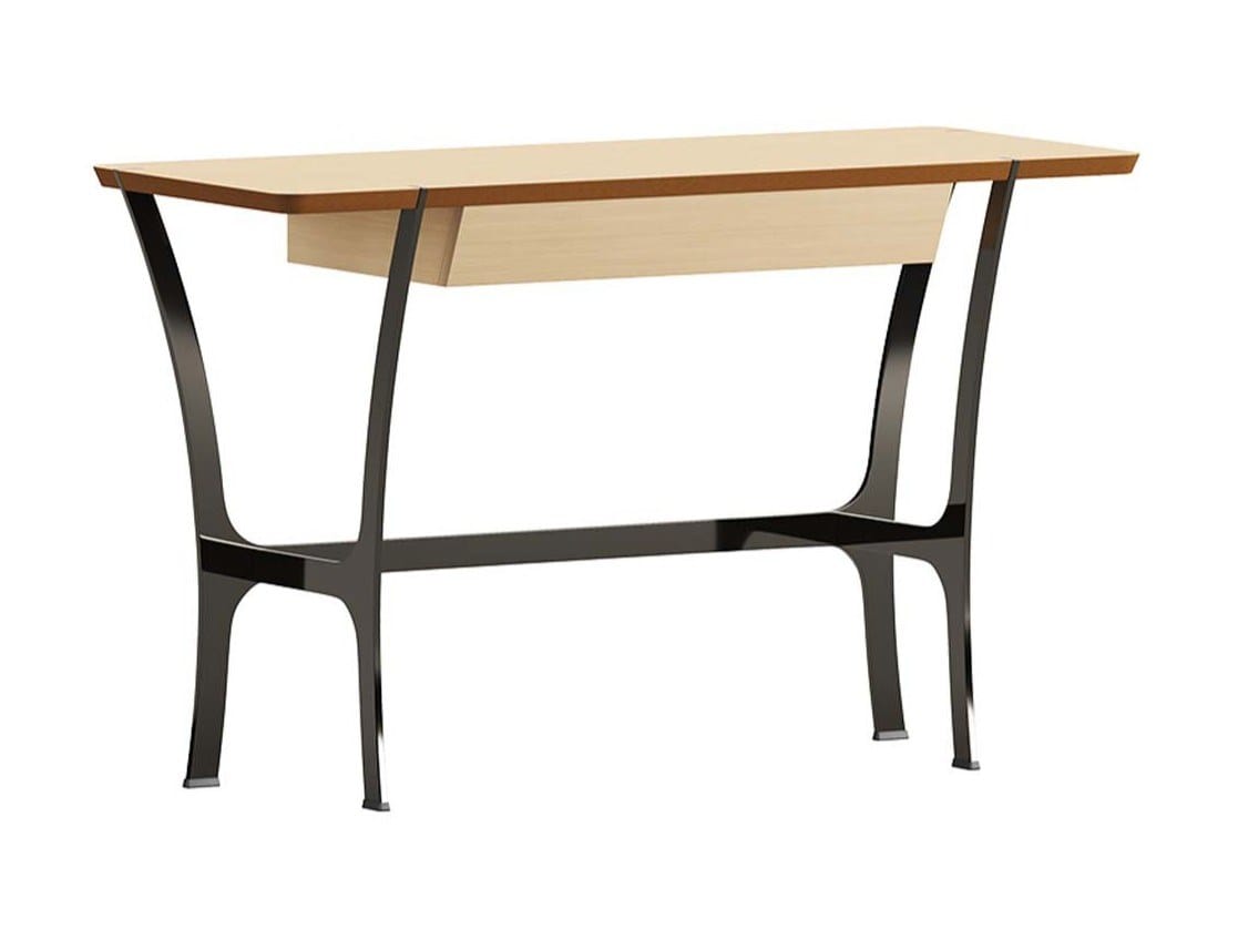 Прямоугольная консоль из шпона с ящиками Ersa Ravel ARCH-00141884 - Вид №6