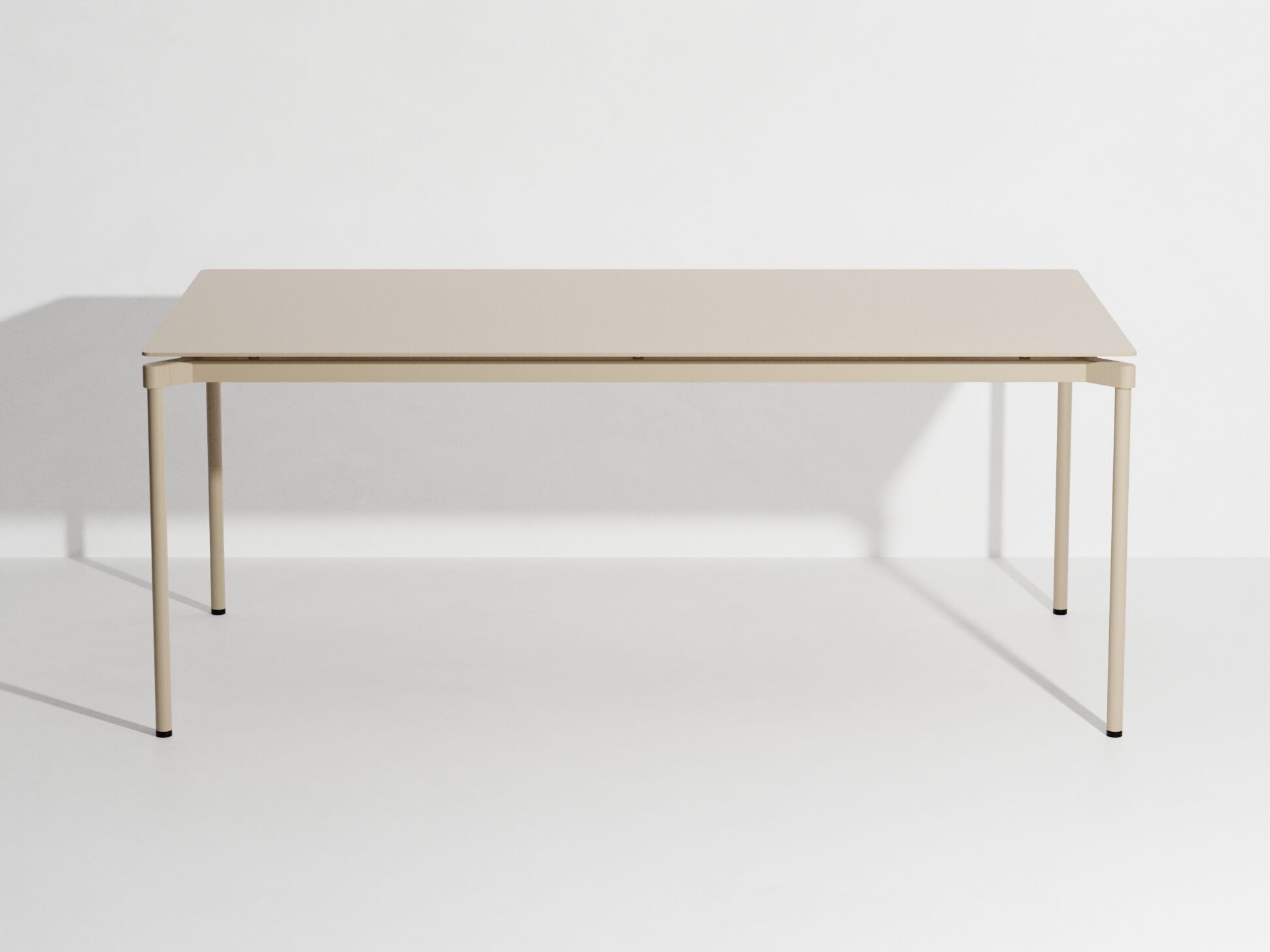 Прямоугольный алюминиевый стол с порошковым покрытием Petite Friture Fromme ARCH-00013788 - Вид №2