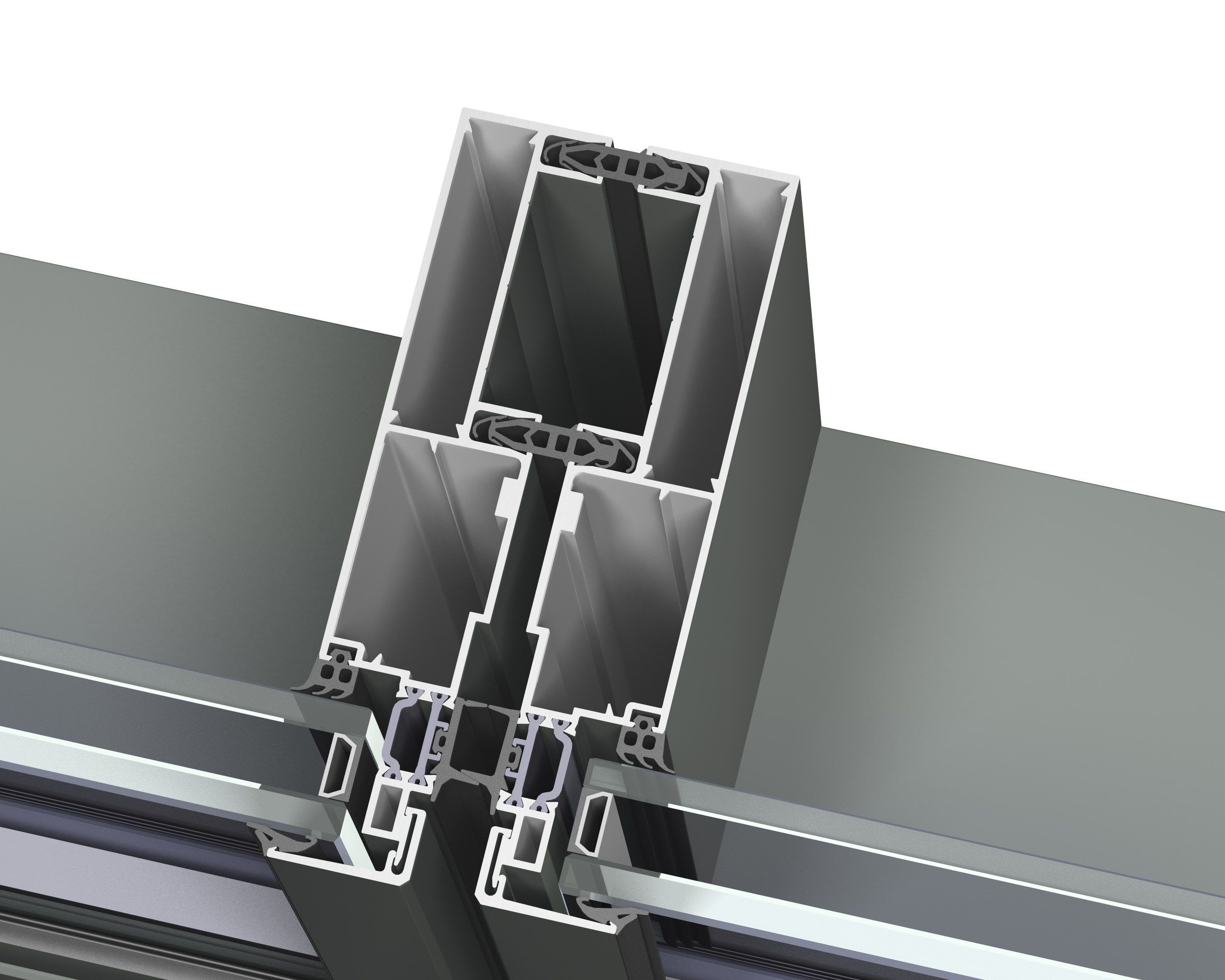 Алюминиевая система навесной стены Reynaers Aluminium ConceptWall ARCH-00093759 - Вид №17