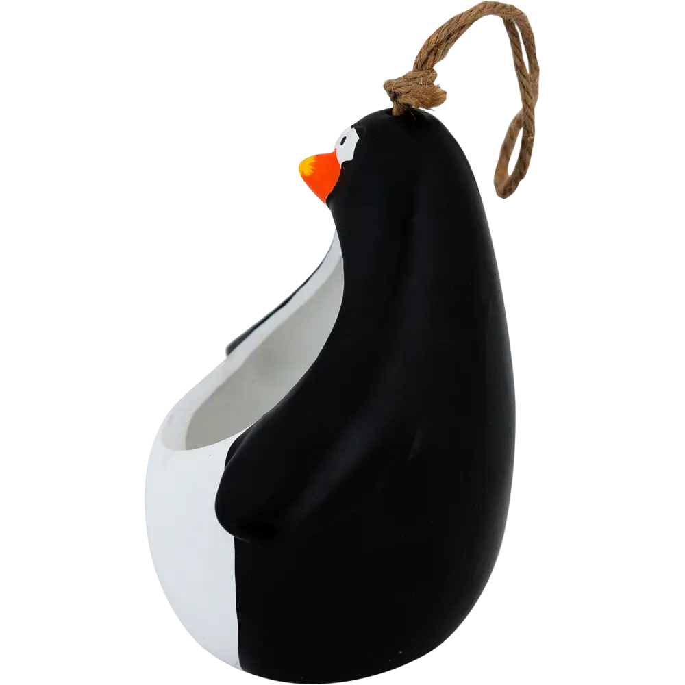 Кашпо-кактусник 10.5x10x14 см v0.15 л керамика чёрный/белый GARDMAX STLM-2000014 - Вид №2