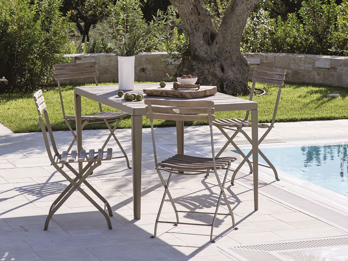 ТИК складной стул сада Ethimo Laren ARCH-00070524 - Вид №4