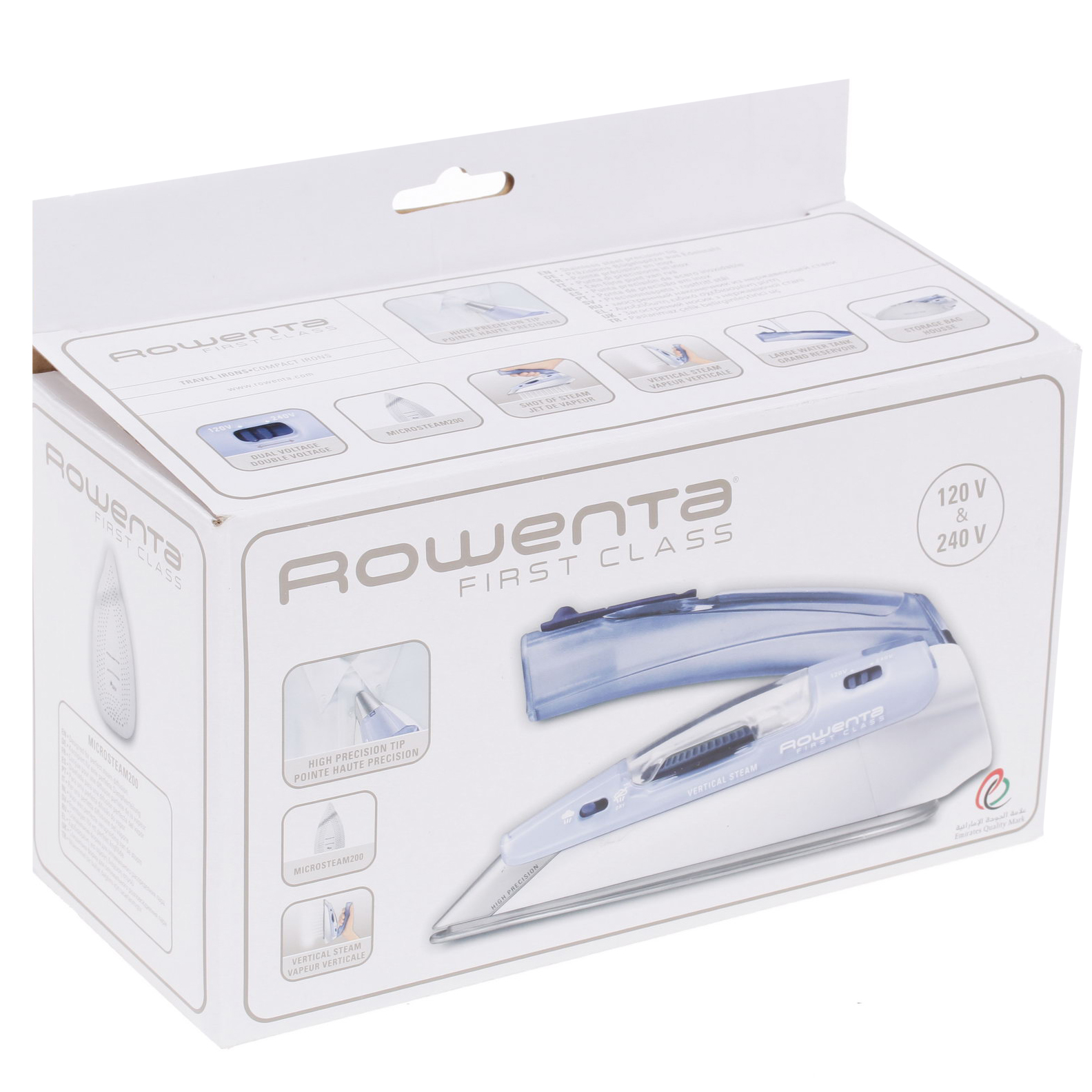 0152385 Утюг Rowenta First Class DA1510F1 голубой STDN-0032916 - Вид №6