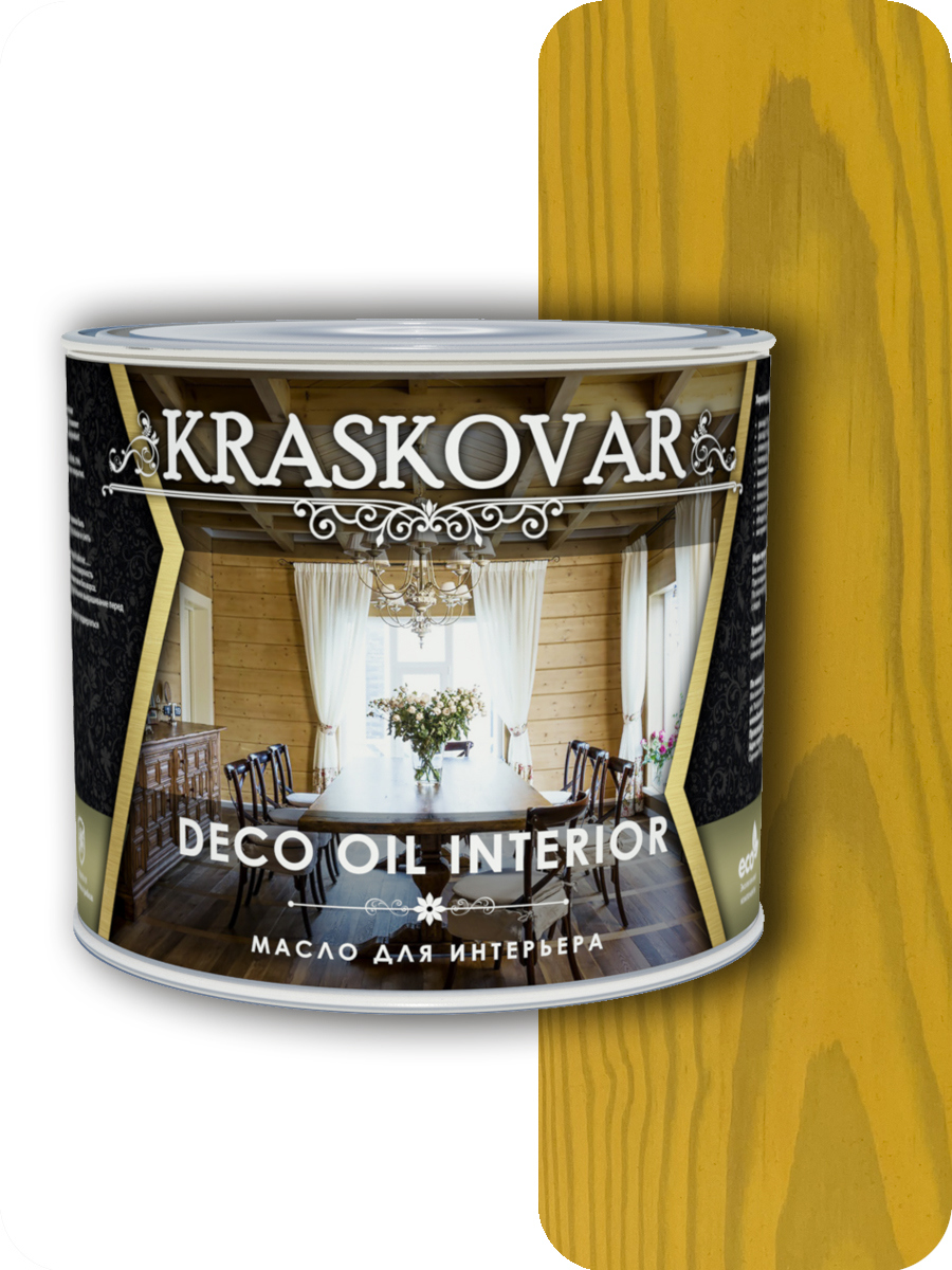 90234494 Масло для интерьера Deco Oil Interior Сочная дыня 2.2 л STLM-0142642 KRASKOVAR