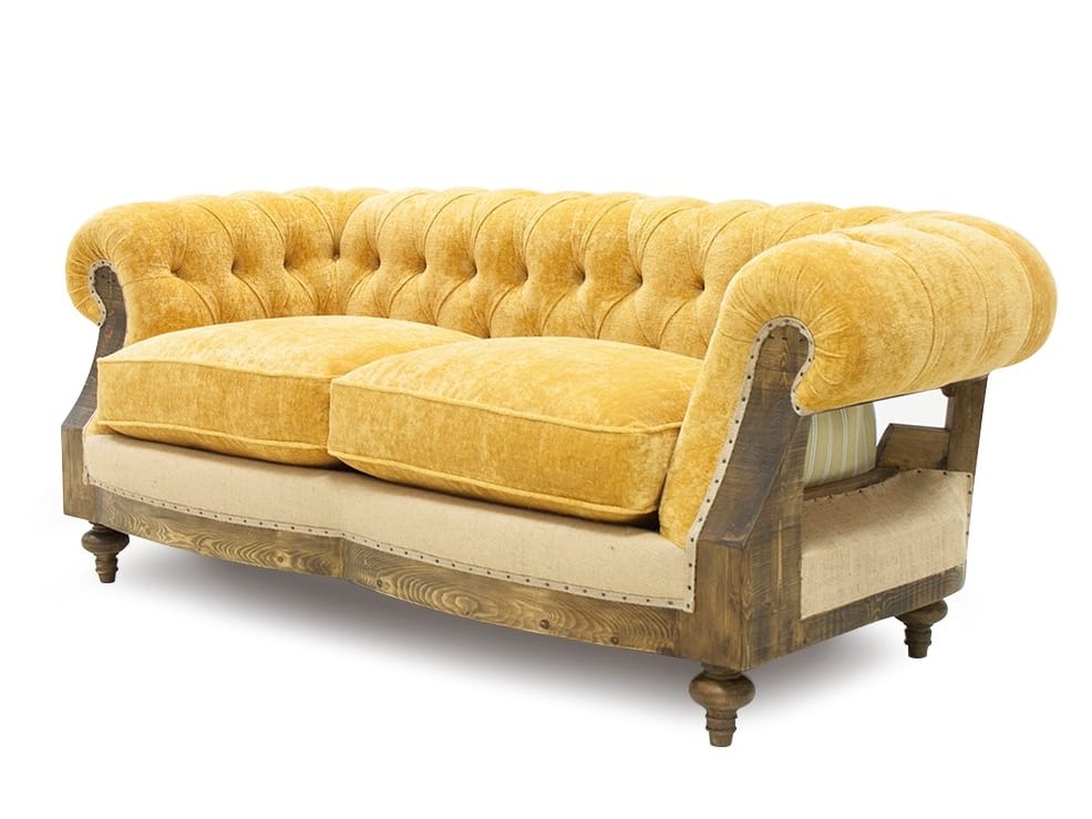 2-местный бархатный диван capitonné CREARTE COLLECTIONS Chesterfield Big Ben Essence ARCH-00131562 - Вид №1