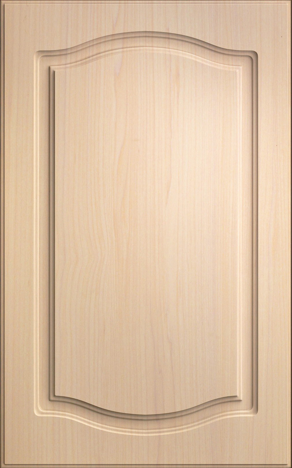 Фасады для кухни Классика Фрезеровка «Классика двойная» Береза розовая №64 SIDAK SIST1193-203