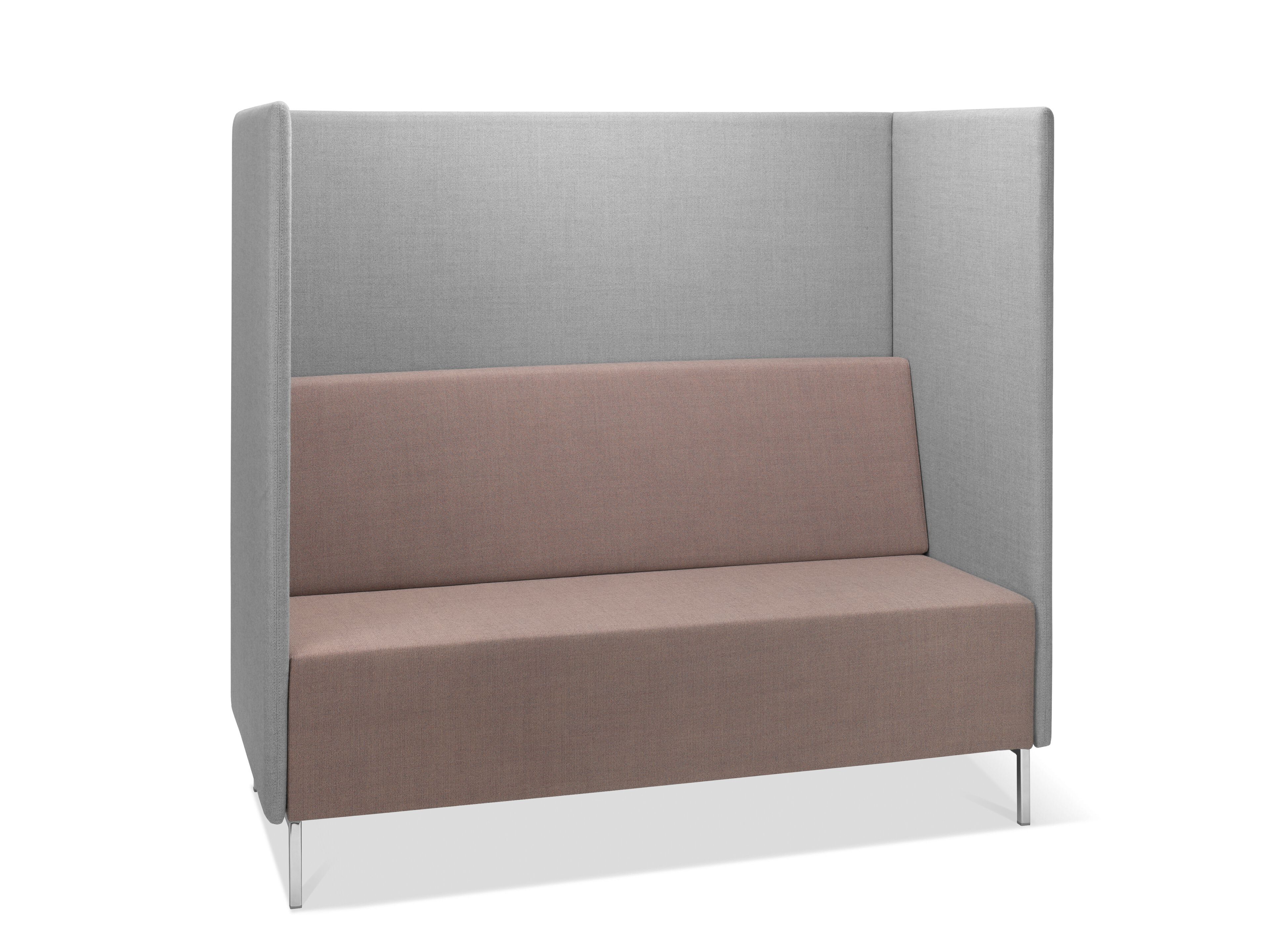 2-местный тканевый диван с высокой спинкой LD Seating Kubik Box ARCH-00131496