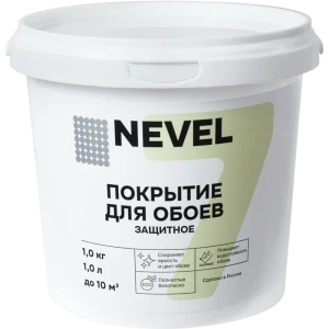 Покрытие защитное для обоев Nevel Silver 1 л