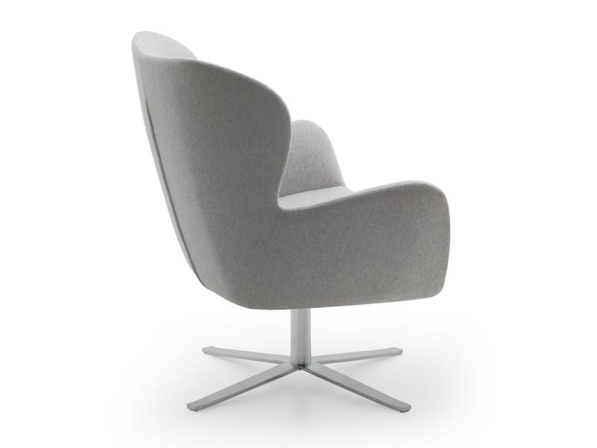 Тканевое вращающееся кресло со спинкой GRUPPO FOX день Фокса ARCH-00029772