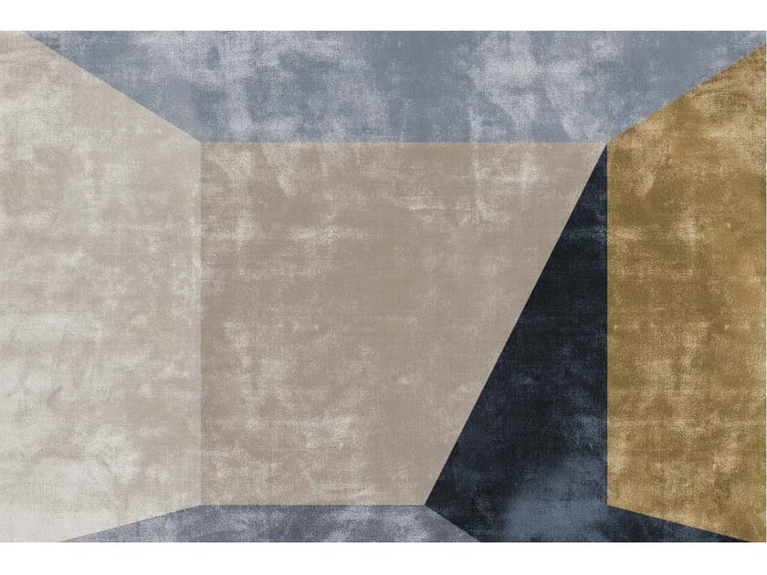 Ковер ручной работы из бамбукового волокна Sirecom Tappeti перспективы ARCH-00045065