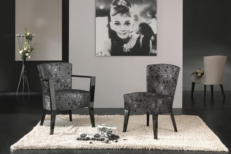 Тканевый стул с подлокотниками Cizeta FRECH ARCH-00057076 - Вид №3