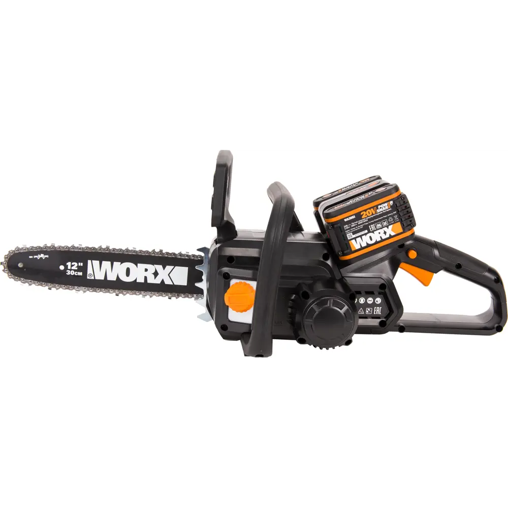 Аккумуляторная пила Worx WG381 40 В шина 30 см АКБ (2 шт) и ЗУ (двойное) в комплекте 83014949 STLM-2020163  - Вид №4