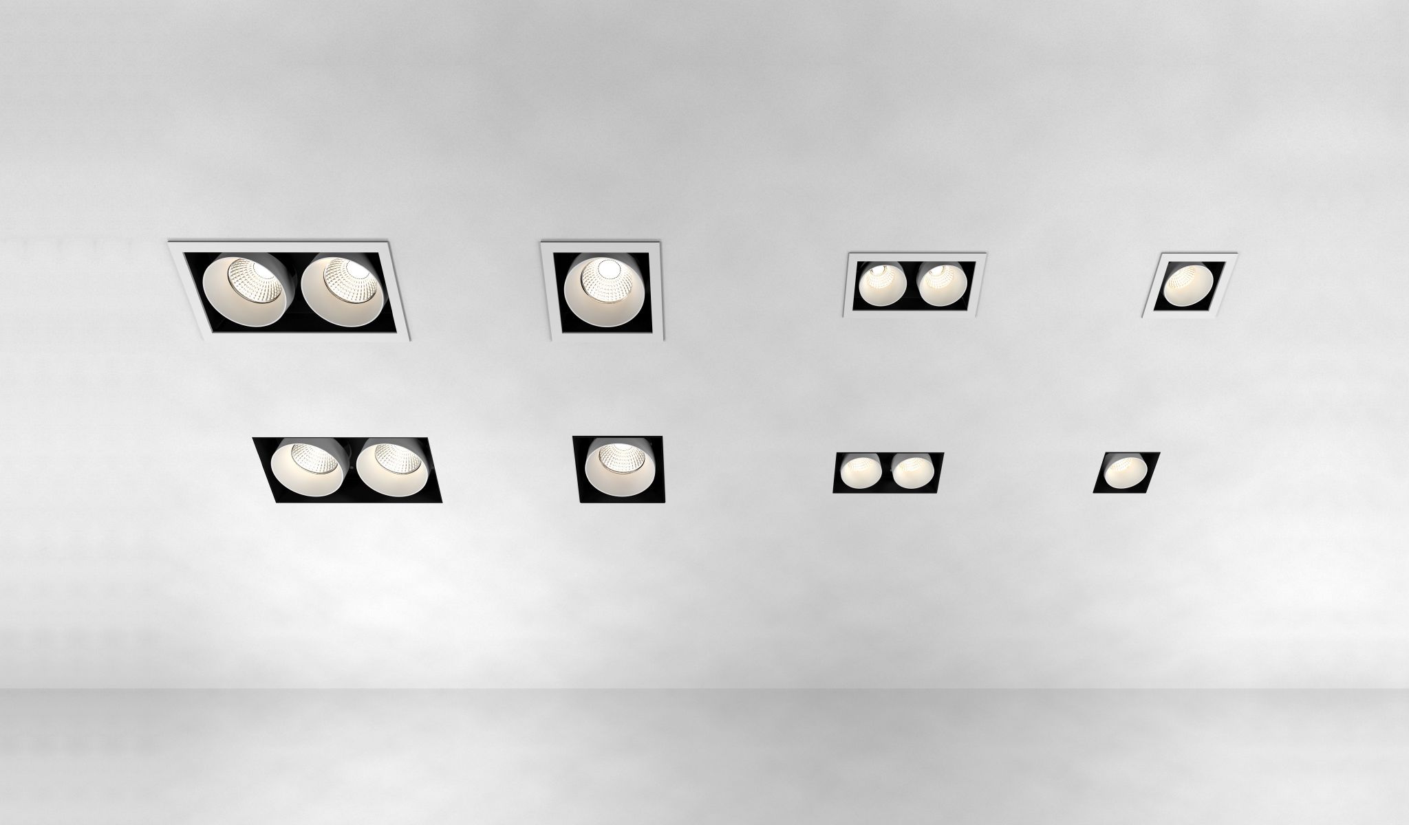 Квадратный светодиодный светильник ONOK Lighting Ринго ARCH-00121304 - Вид №1