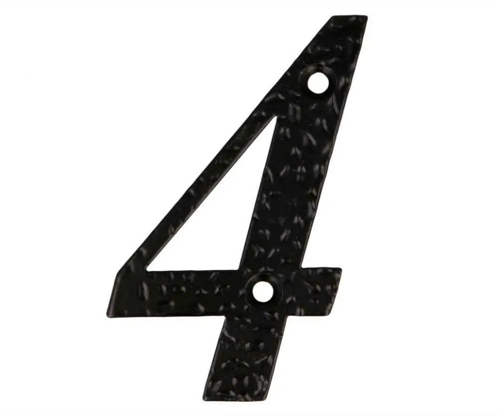 90341985 Цифра AMIG 4-4" сталь черный STLM-0192077