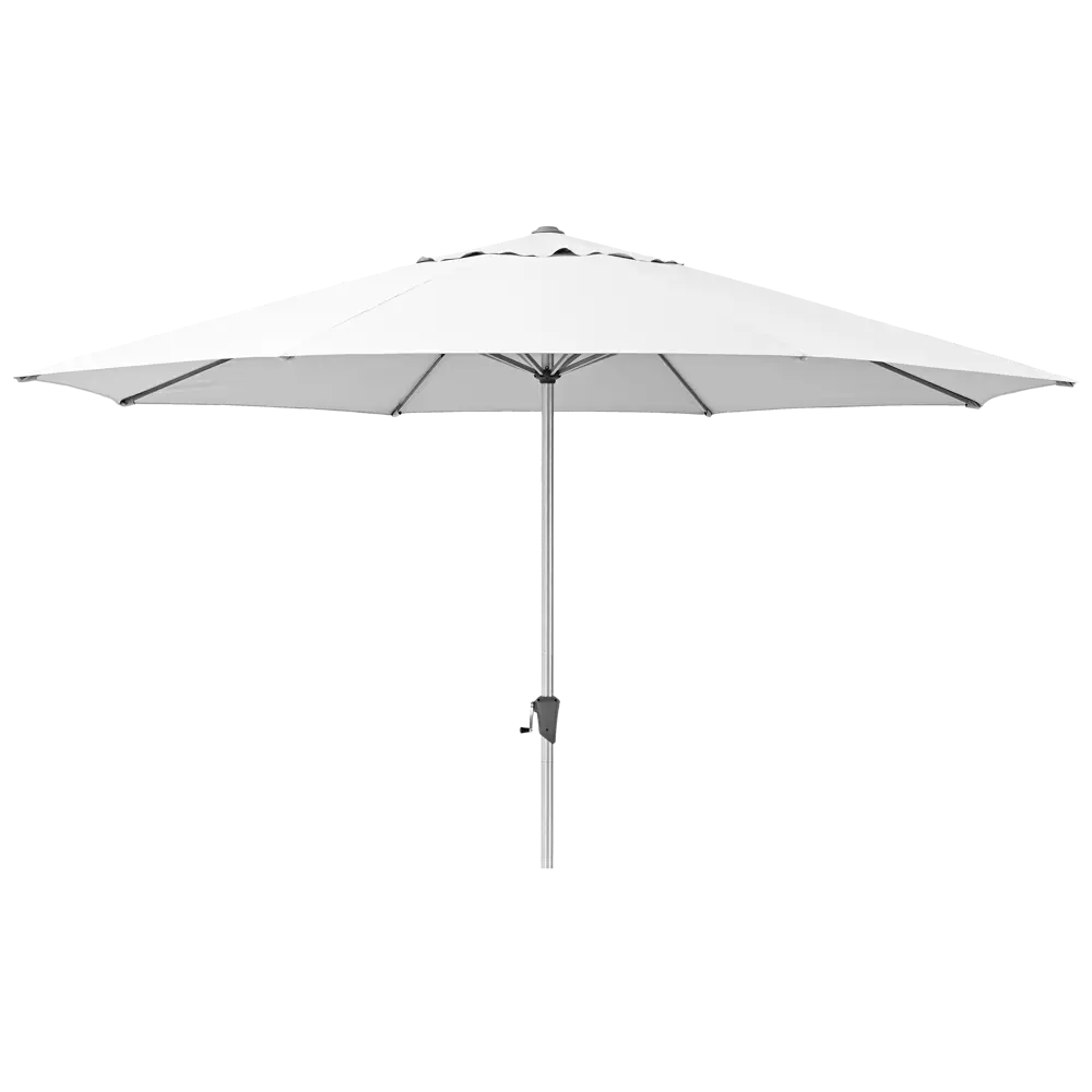 Зонт садовый Naterial Aura ø 400 см цвет белый STLM-2197506