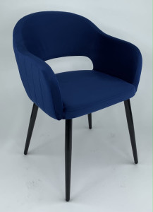 90347657 Стул-кресло Тедди для кухни/гостинной/спальни цвет синий STLM-0195036 MILAVIO