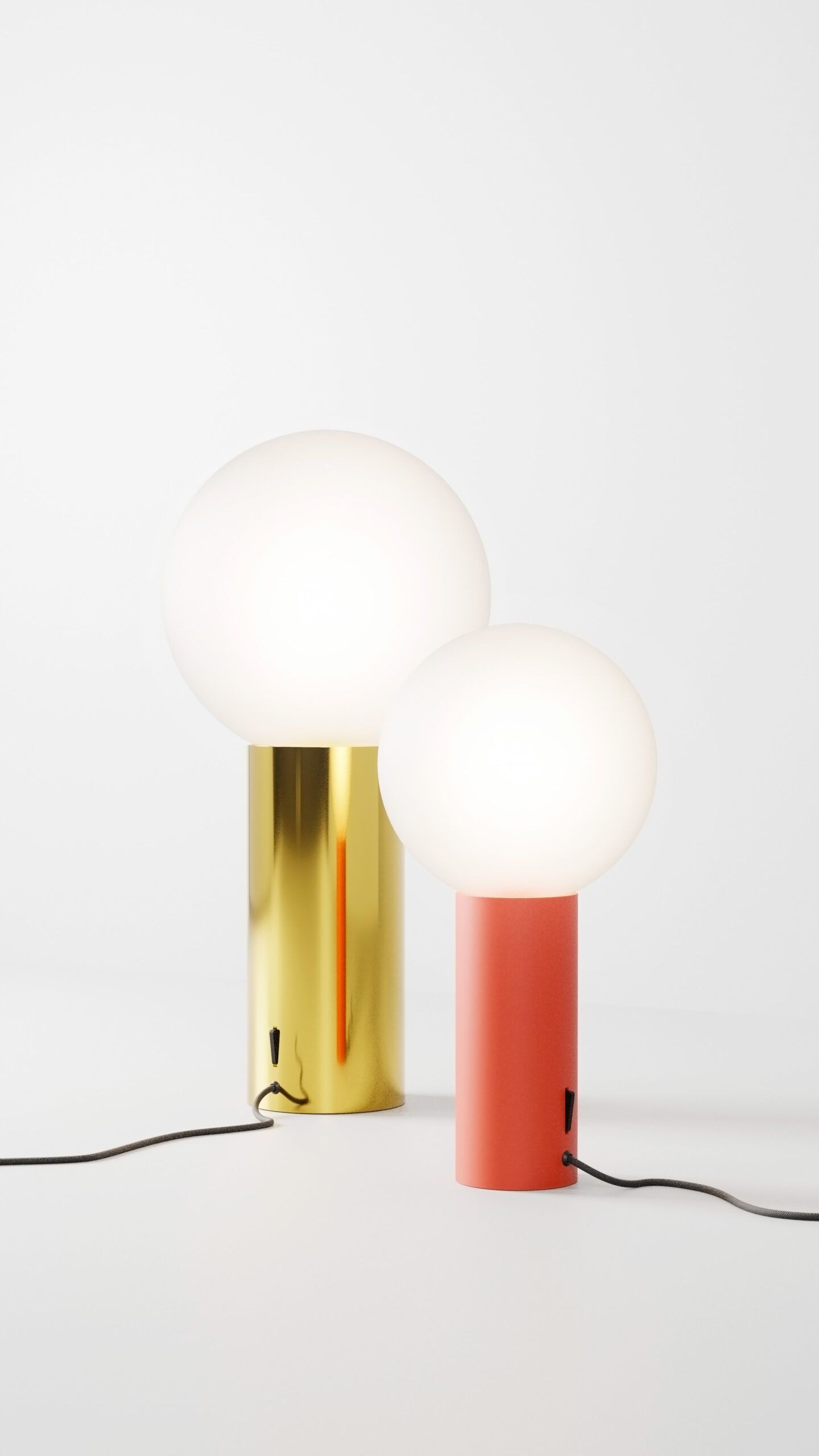 Окрашенная металлическая настольная лампа Marzais Créations BUBBLE ARCH-00102674 - Вид №6