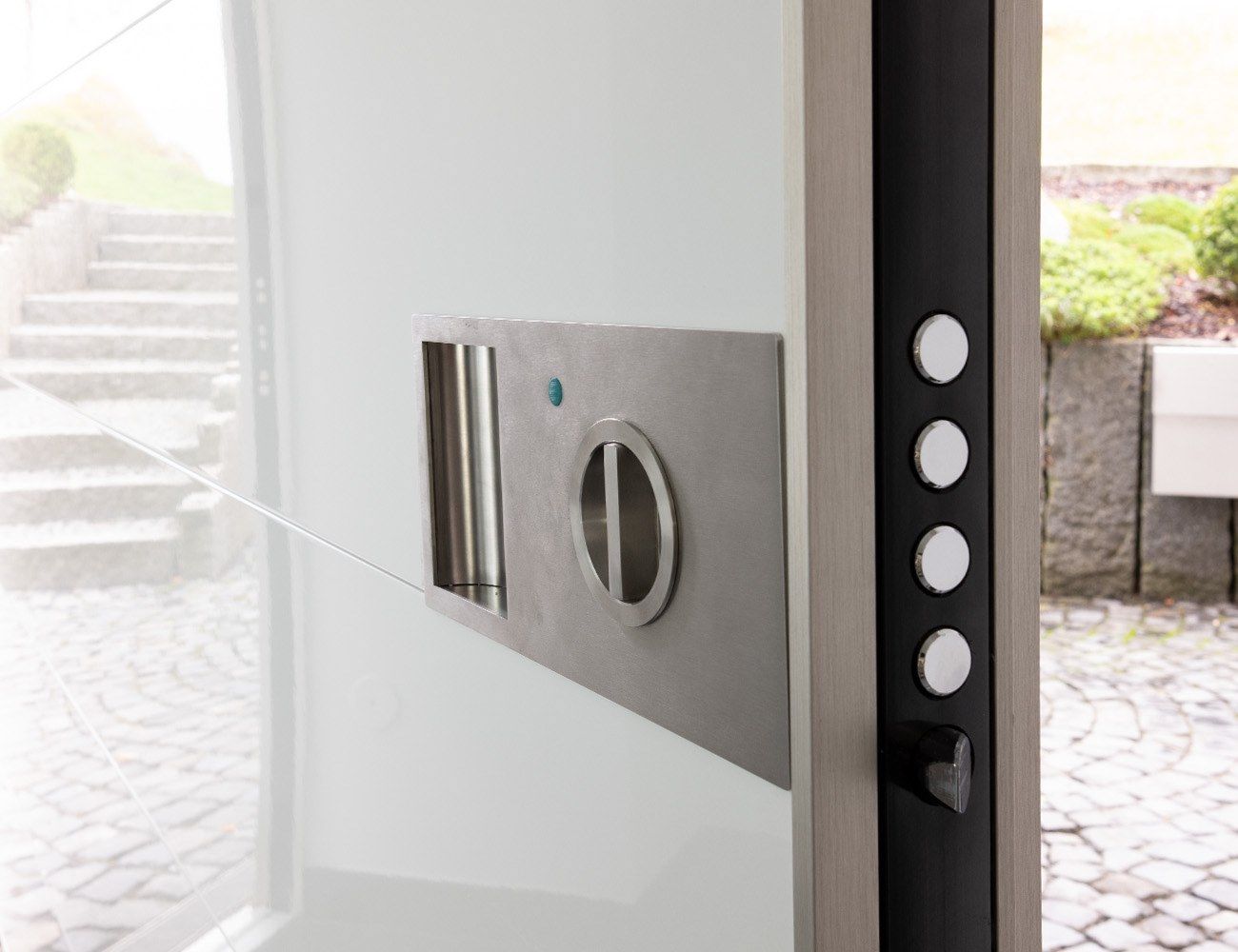 Бронированная дверь с термической резкой Oikos Synua ARCH-00008246 - Вид №3