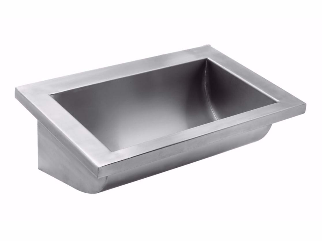 Одинарный прямоугольный умывальник из нержавеющей стали Thermomat 2020 ARCH-00036843 - Вид №1