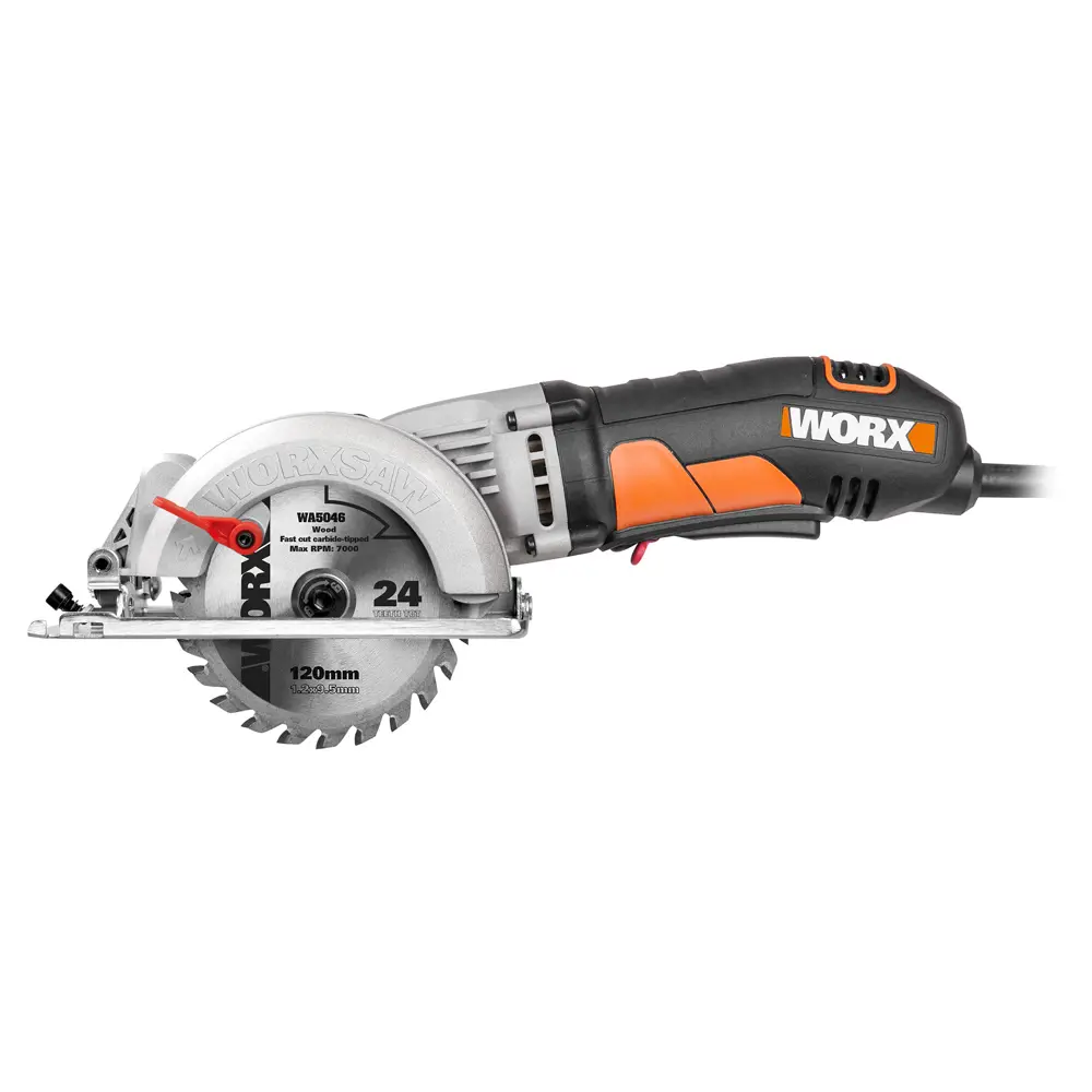 Циркулярная мини-пила Worx WX429, 120 мм, 400 Вт STLM-2053110 - Вид №1