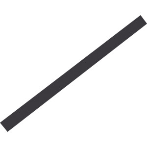 Термоусадочная трубка ТУТнг 2:1 20/10 мм 0.5 м цвет черный SKYBEAM