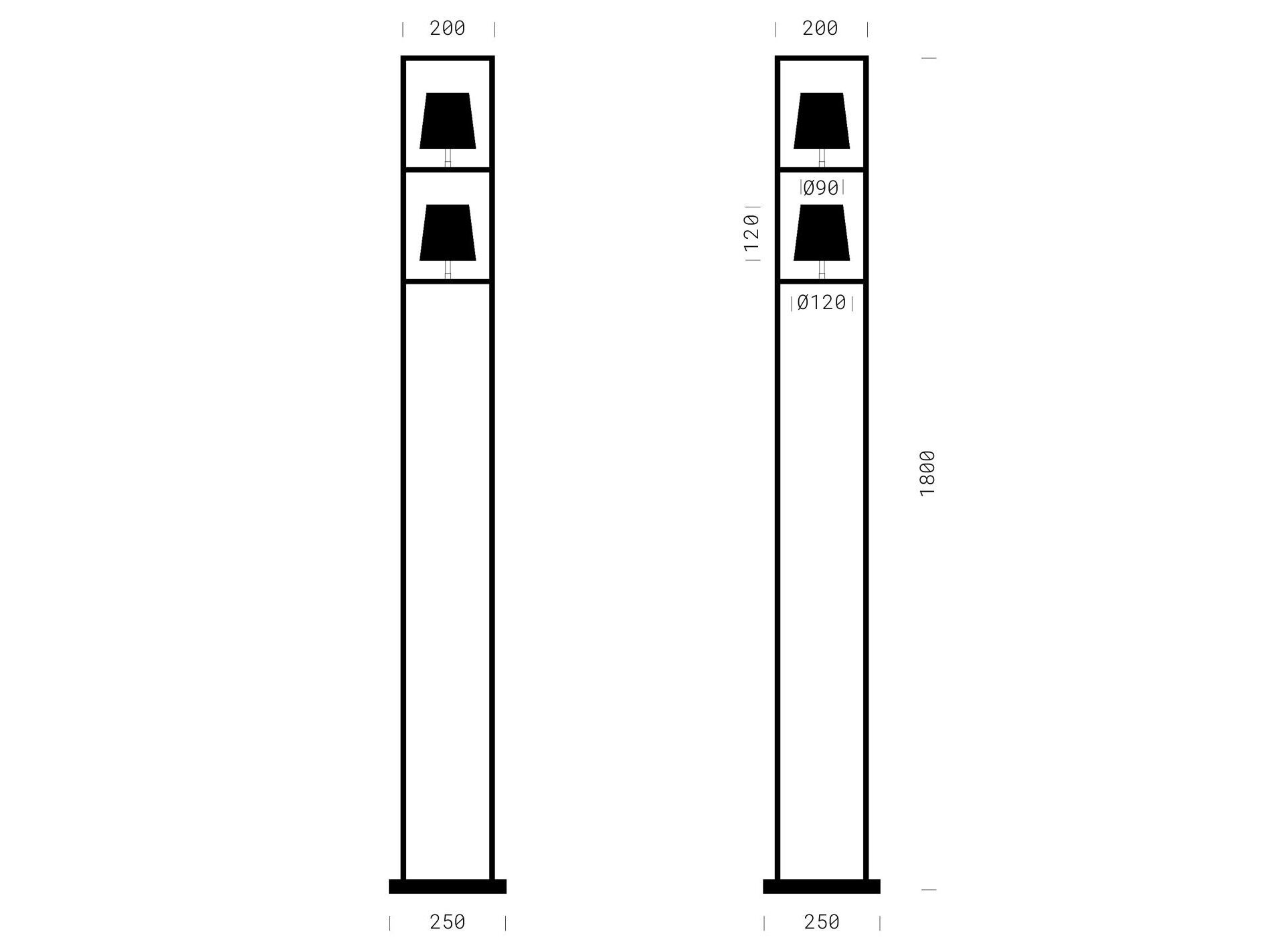 Светодиодный торшер Renzo Serafini башня ARCH-00089969 - Вид №5