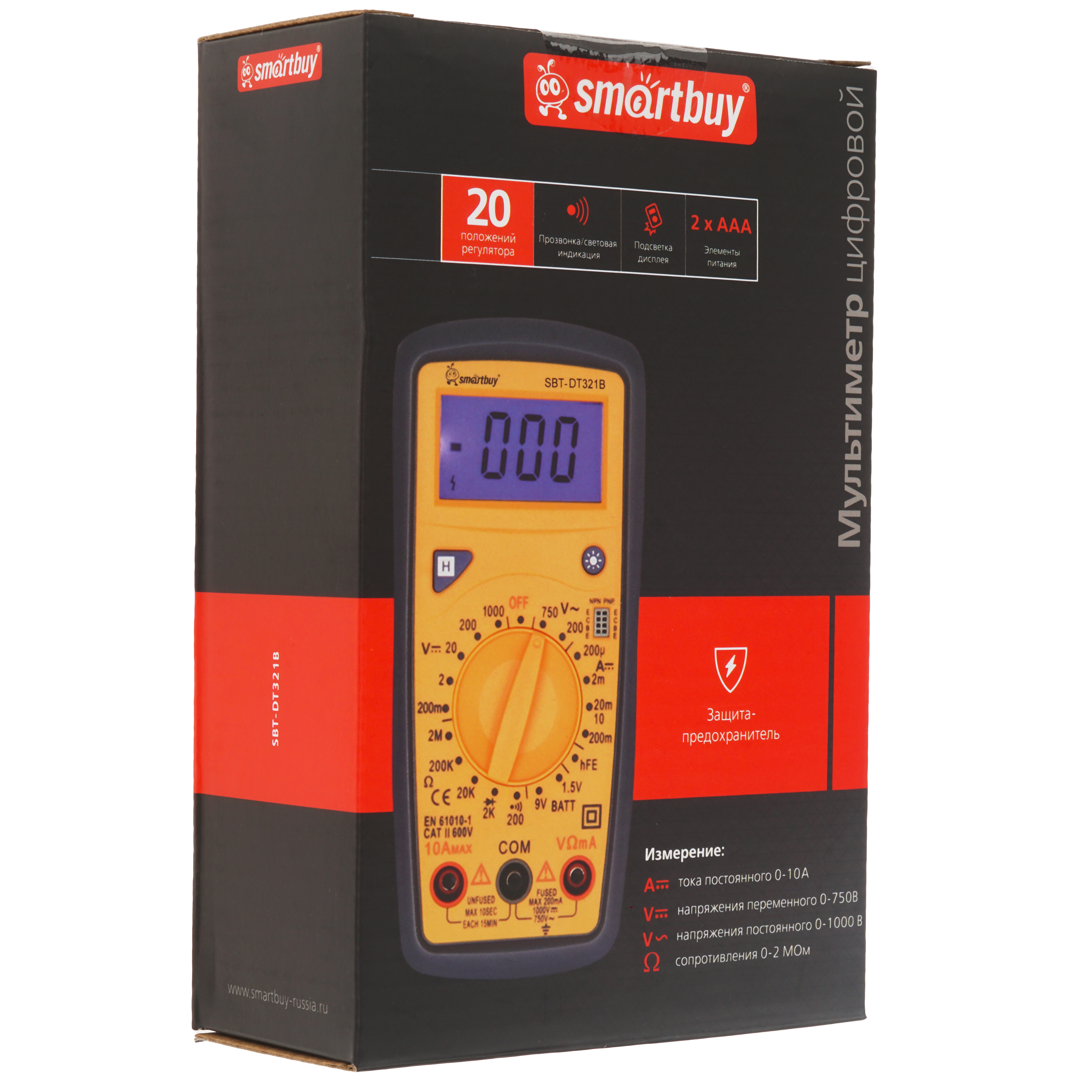 Мультиметр SmartBuy Tools DT321B 9193022 STDN-0004449 - Вид №6