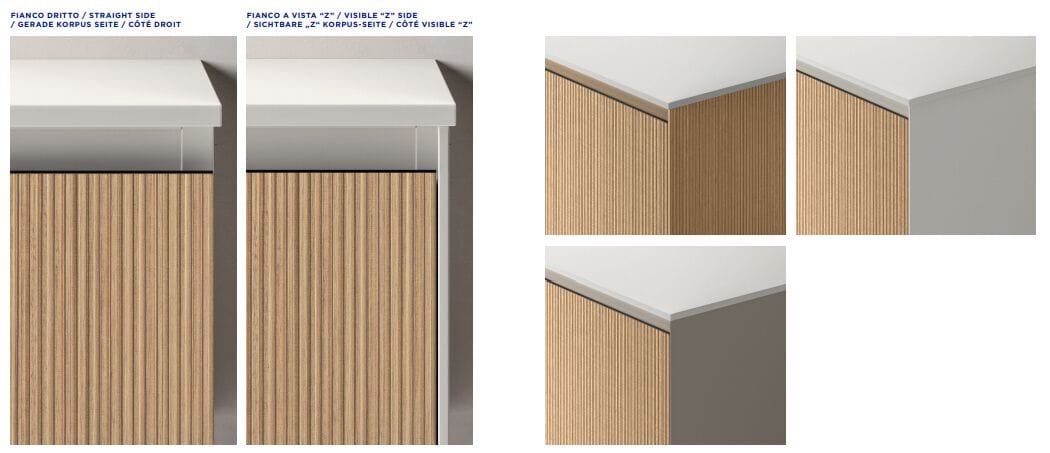 Термо текстурированный подвесной умывальник ARBLU Dress System ARCH-00023447 - Вид №8