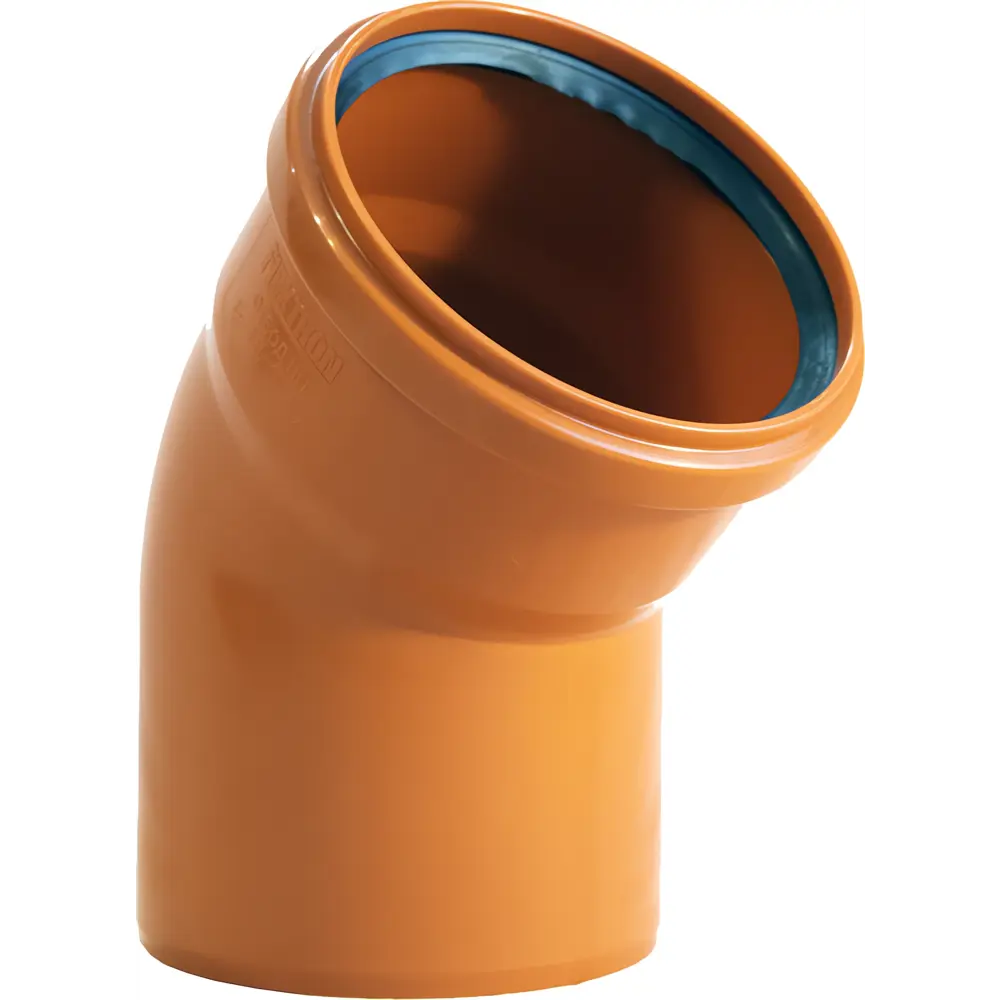 Отвод наружный 45 градусов 110 мм ОПТИПЛАСТИК STLM-2040262