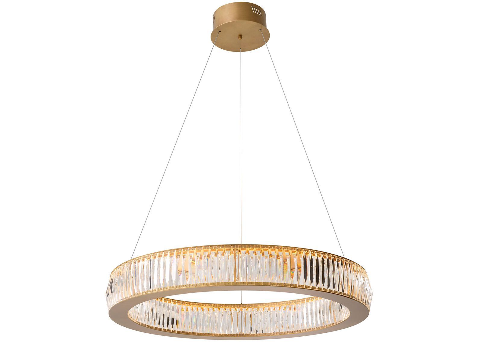 Хрустальная и латунная люстра Eichholtz VANCOUVER L ARCH-00074277