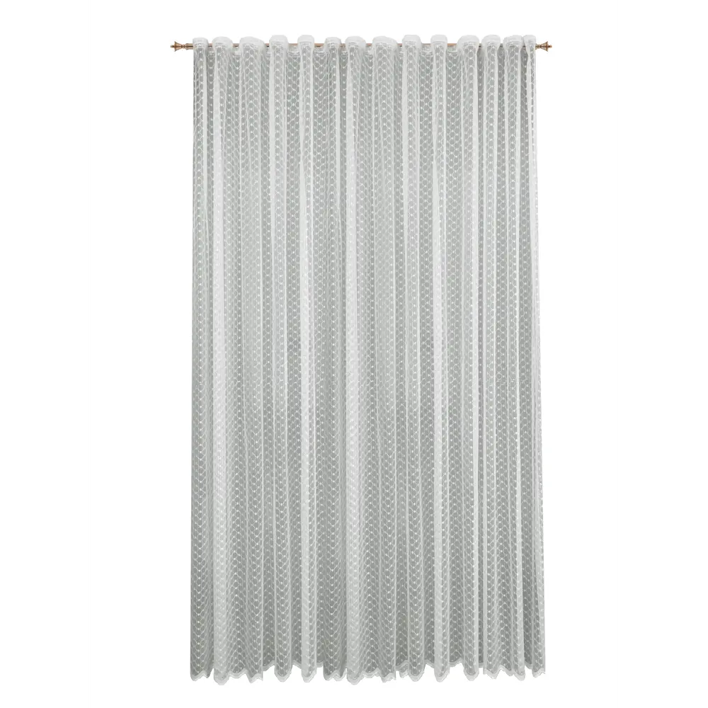 Тюль на ленте Парма 250x260 см цвет белый 88109979 STLM-2093772 MIAMOZA 