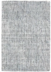 Warli Прямоугольный коврик ручной работы из тенселя и шерсти Handloom