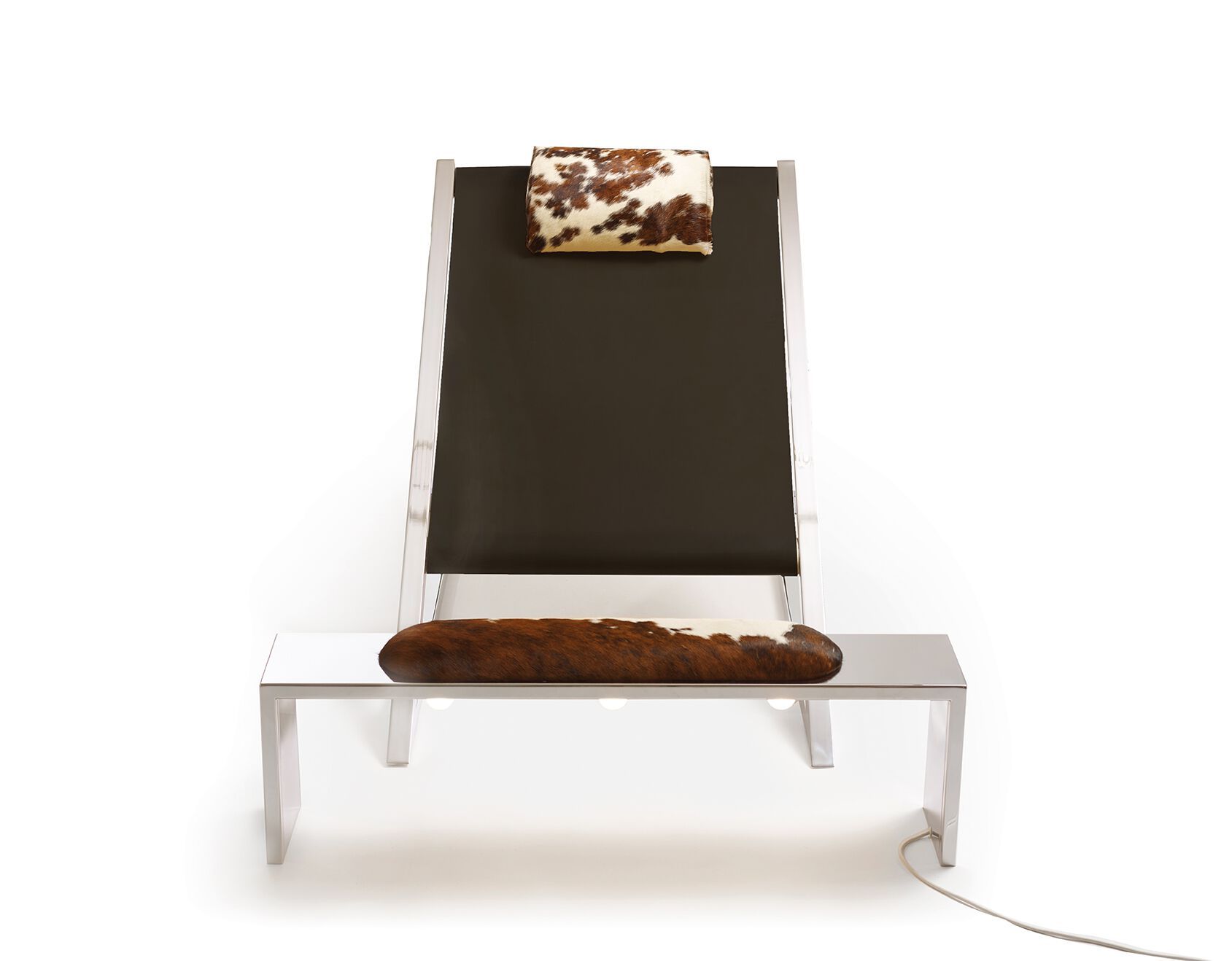 Кресло из натурального каучука с подставкой для ног Poltronova Mies ARCH-00089410 - Вид №5