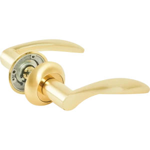 Дверные ручки Punto Viola без запирания цвет матовое золото