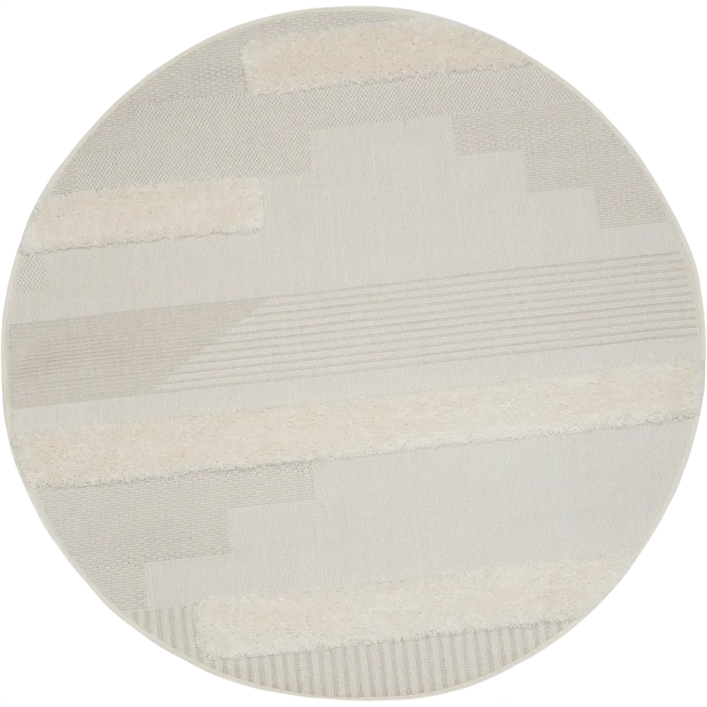 Ковер полипропилен Richie 15511/663 ø160 см цвет кремовый 82732927 STLM-2094147 BALTA RUGS 