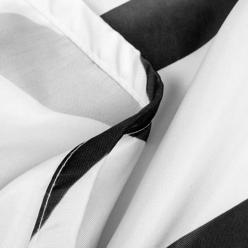 Штора для ванной Vidage Тиритака с люверсами 180x200 см полиэстер цвет белый STLM-2112557 - Вид №3