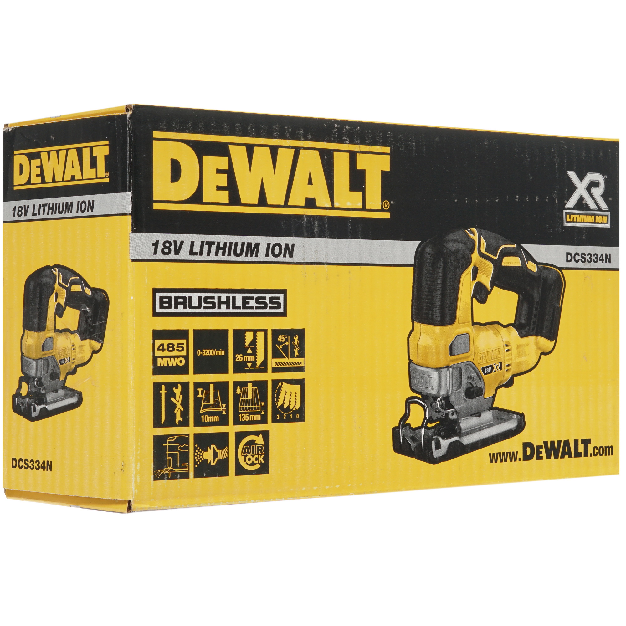 Электрический лобзик DeWalt DCS334N XR FLEXVOLТ 18/54V , Без ЗУ, Без АКБ 8168436 STDN-0113635 - Вид №9